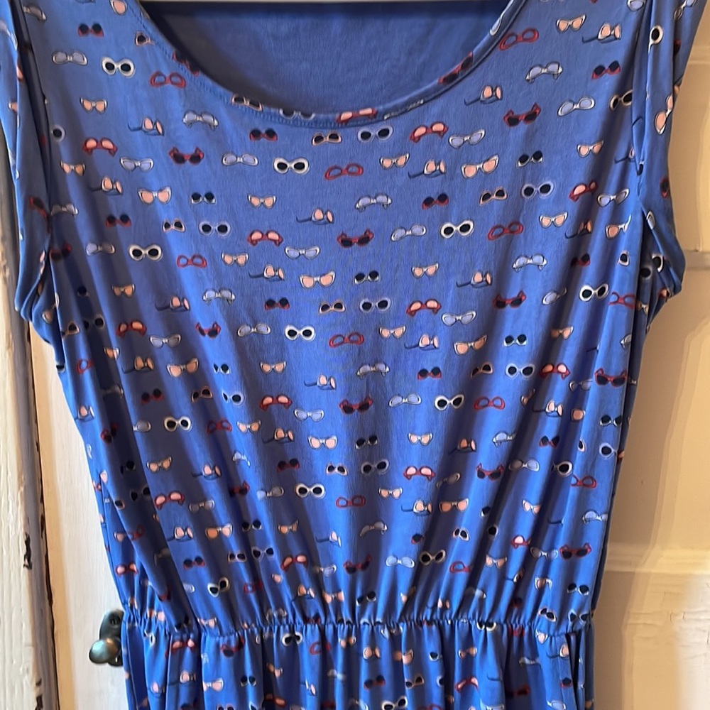Sunglass print Boden dress😎😎😎